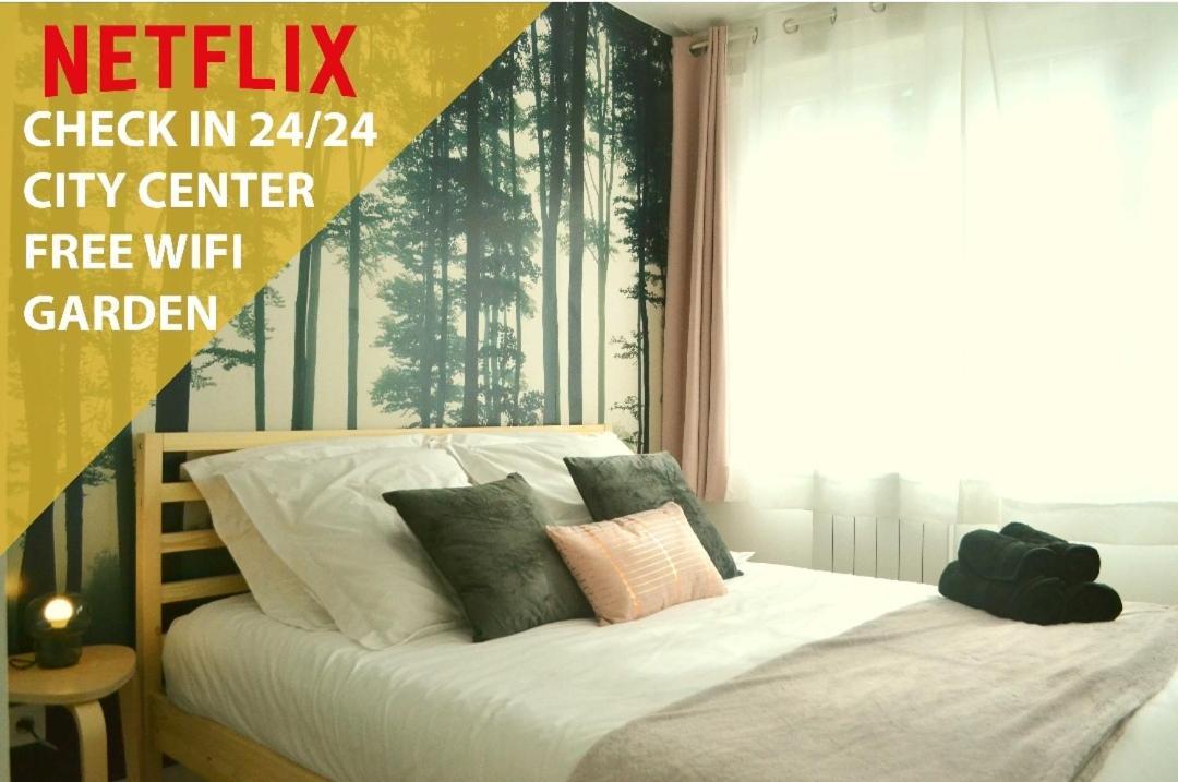 Les Grumes, Centre Ville, Jardin,Self Check-In, Freewifi, Netflix Compiègne Exteriör bild